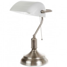 Φωτιστικό Γραφείου 1xE27 230V Νίκελ Ματ 3431-NM